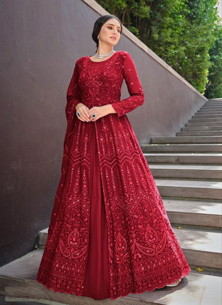 SAINA New Wedding Wear Heavy Georgette Latest Suit Collection Catalog